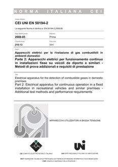 CEI UNI EN 50194-2