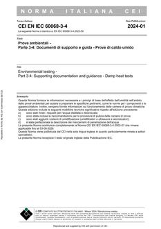 CEI EN IEC 60068-3-4