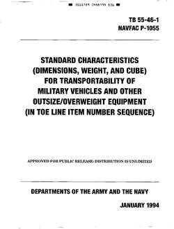 ARMY ARMY TB 55-46-1