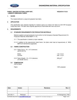 FORD WSS-M1H1174-A1