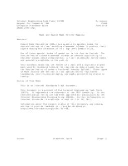 IETF RFC 7848