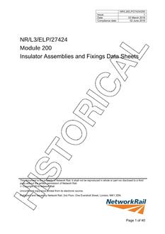 NR NR/L3/ELP/27424/200 ISSUE 1