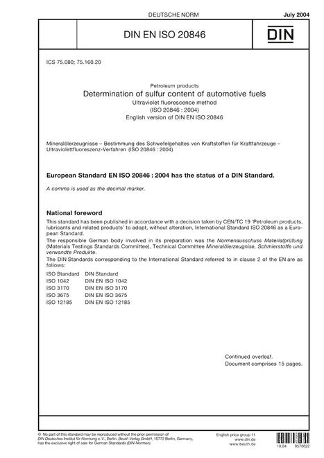 DIN EN ISO 20846