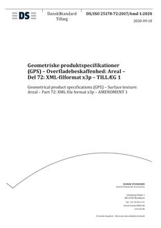 DANSK DS/ISO 25178-72
