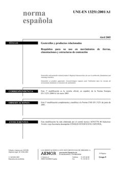 AENOR UNE-EN 13251