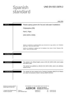 AENOR UNE-EN ISO 15876-2