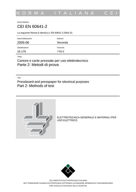 CEI EN 60641-2