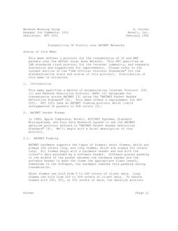 IETF RFC 1201