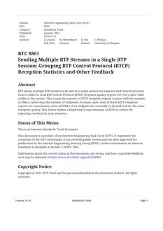 IETF RFC 8861