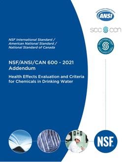 NSF/ANSI/CAN 600-2021 Addendum