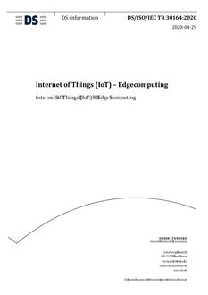 DANSK DS/ISO/IEC TR 30164