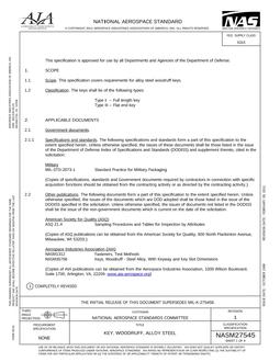 AIA NASM27545