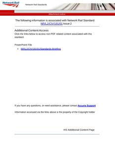 NR NR/L2/CIV/191/01 ISSUE 2