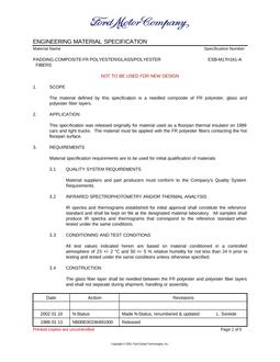 FORD ESB-M17H161-A