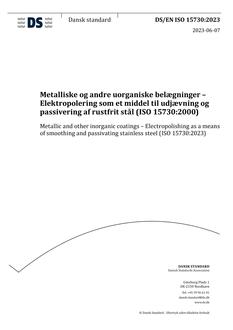 DANSK DS/EN ISO 15730
