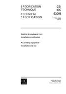 IEC/TS 62081 Ed. 1.0 b:1999