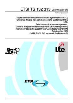 ETSI TS 132 313
