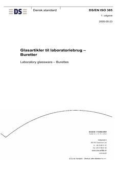 DANSK DS/EN ISO 385