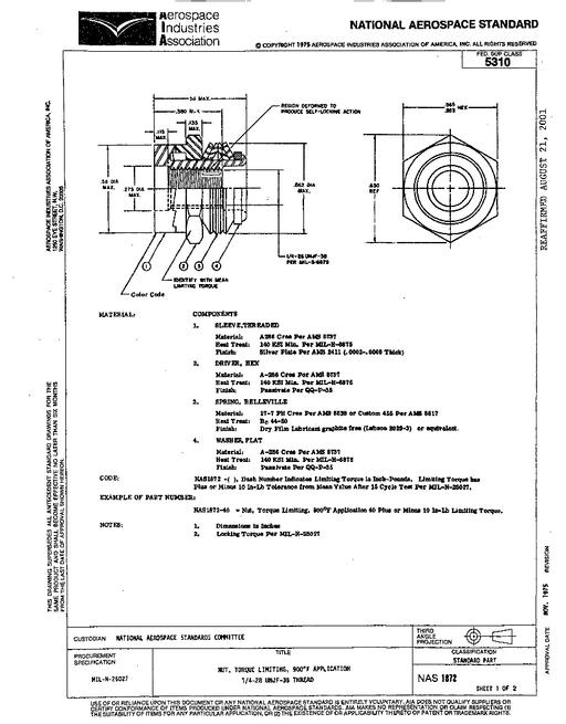AIA NAS1872
