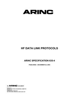 ARINC 635-4