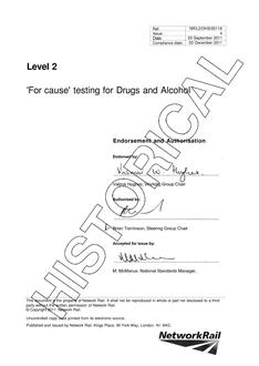 NR NR/L2/OHS/00119 ISSUE 4