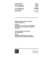 IEC/TR 60079-20 Ed. 1.0 b:1996