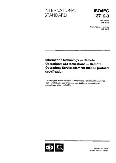 ISO/IEC 13712-3:1995