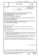 DIN EN 60688 - DRAFT
