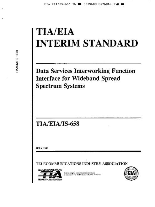 TIA TIA/EIA/IS-658