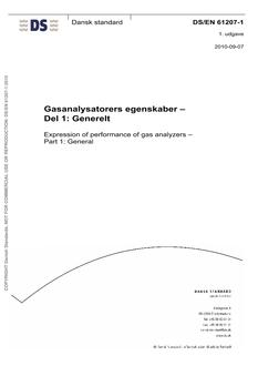 DANSK DS/EN 61207-1