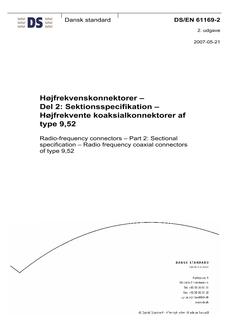 DANSK DS/EN 61169-2
