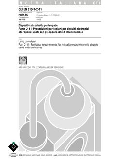 CEI EN 61347-2-11