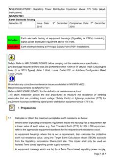 NR NR/L3/SIGELP/50001/SPS T001 ISSUE 2