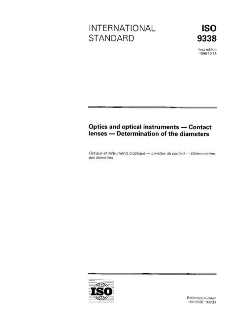 ISO 9338:1996