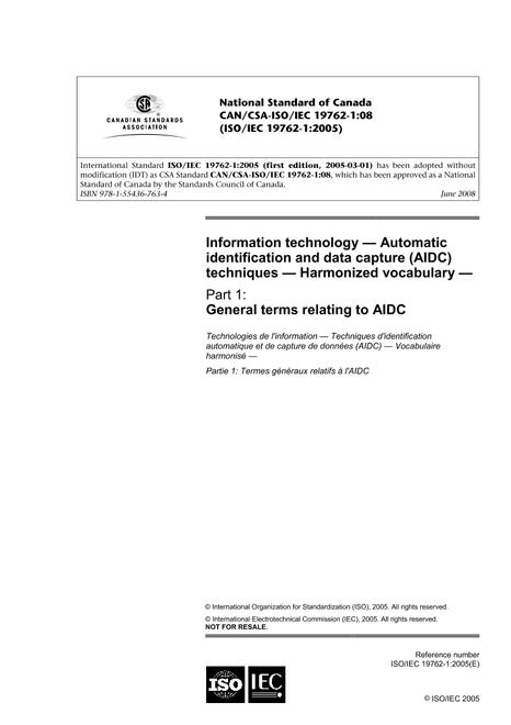 CAN/CSA-ISO/IEC 19762-1-08