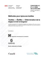 CAN/CGSB 4.2 No. 4.1-2008/ISO 22198:2006