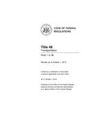 CFR 49CFR 1-99