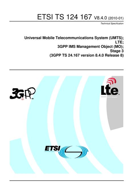 ETSI TS 124 167