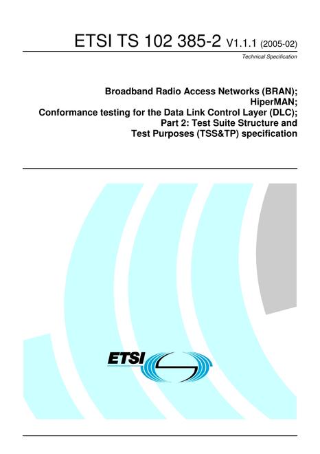 ETSI TS 102 385-2