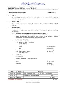 FORD WSS-M1H735-A