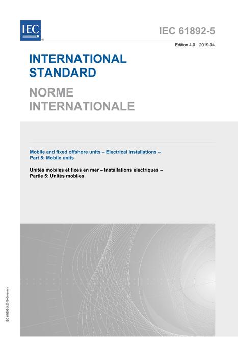 IEC 61892-5 Ed. 4.0 b:2019