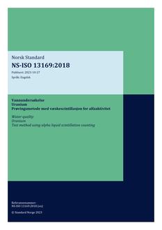 NS-ISO 13169:2018