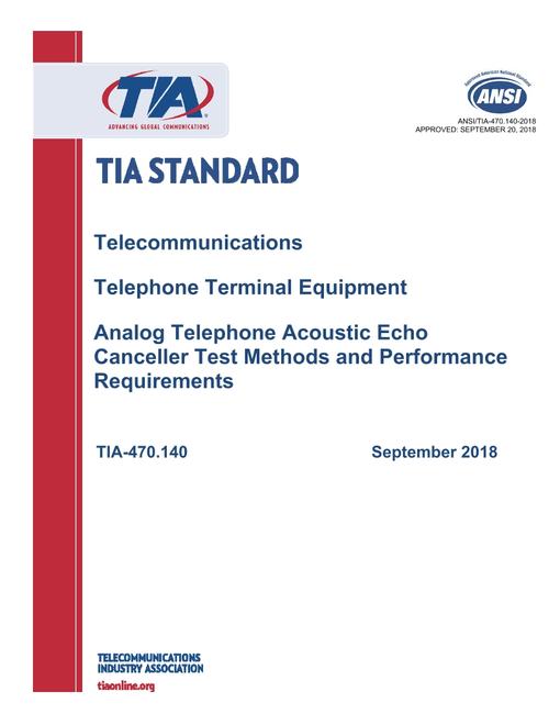 TIA ANSI/TIA-470.140