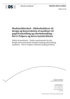 DANSK DS/EN 1034-4