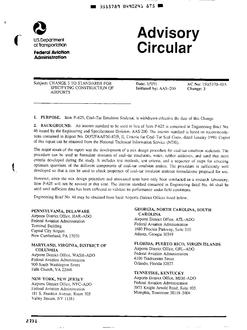 FAA AC 150/5370-10A CHG 3