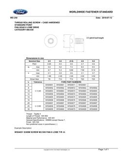 FORD WD 250