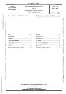 VDI VDI 2552 BLATT 2