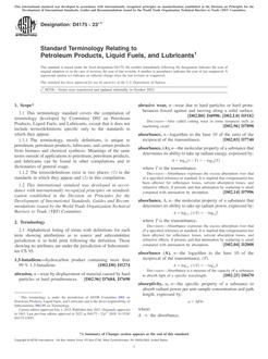 ASTM D4175-23e1