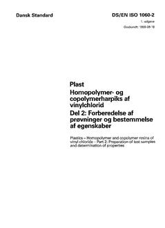 DANSK DS/EN ISO 1060-2