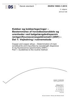 DANSK DS/EN 15063-1